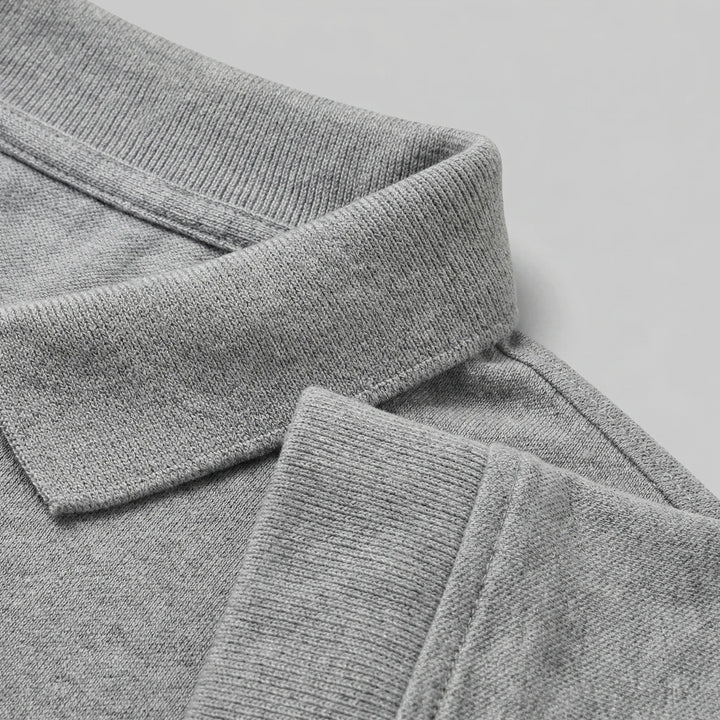 Klassiek heren polo shirt met borstzak, button-hals en regular fit, ideaal voor lente en zomer.