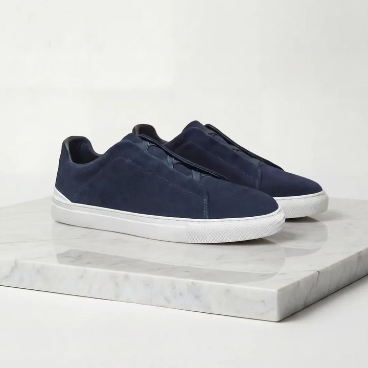 Unisex trendy sneakers met loopveters, stijlvol en comfortabel, perfect voor dagelijks gebruik.