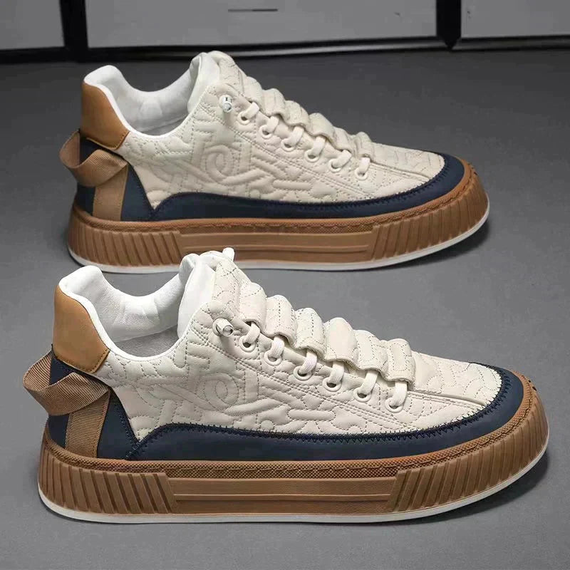 Comfortabele heren slip-on sneakers; ideaal voor casual gebruik met antislip zool.