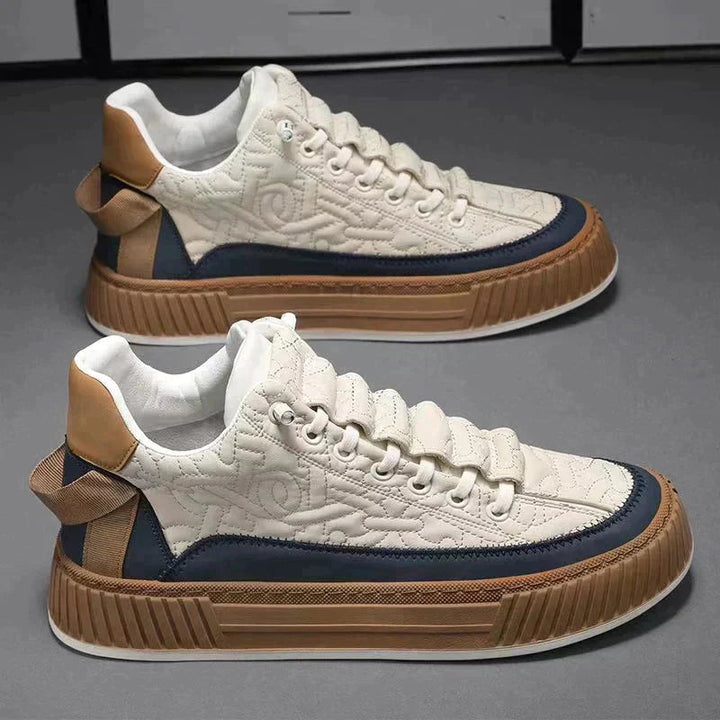 Comfortabele heren slip-on sneakers; ideaal voor casual gebruik met antislip zool.