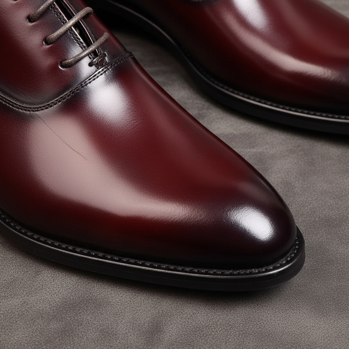 Stijlvolle heren formele schoenen, klassiek zwart design, ideaal voor een elegante en professionele look.
