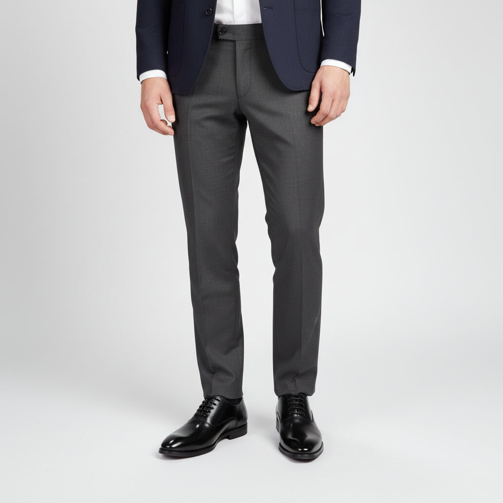 Comfortabele zakelijke herenschoenen in klassiek zwart, completeren elke formele of smart-casual outfit.
