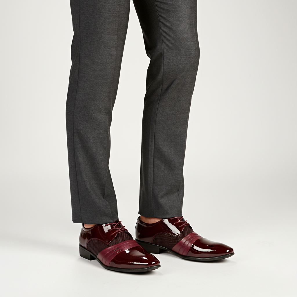 Bruine elegante heren veterschoenen met neus. Klassiek design, perfect voor stijlvolle outfits en zakelijk gebruik.