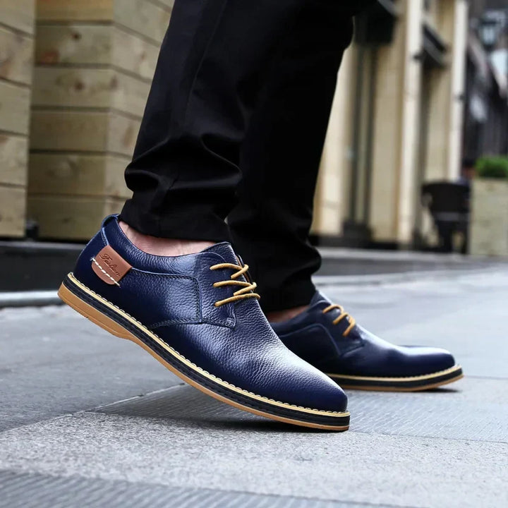 Comfortabele Eli heren veterschoenen, elegant genoeg voor formeel, casual genoeg voor dagelijks gebruik.