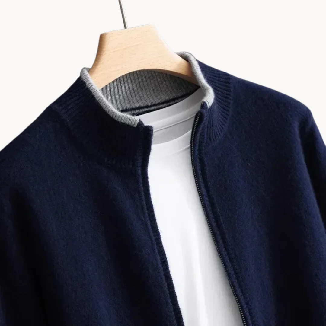 Praktisch herenvest met ritssluiting, regular fit, een must-have voor elke moderne man.