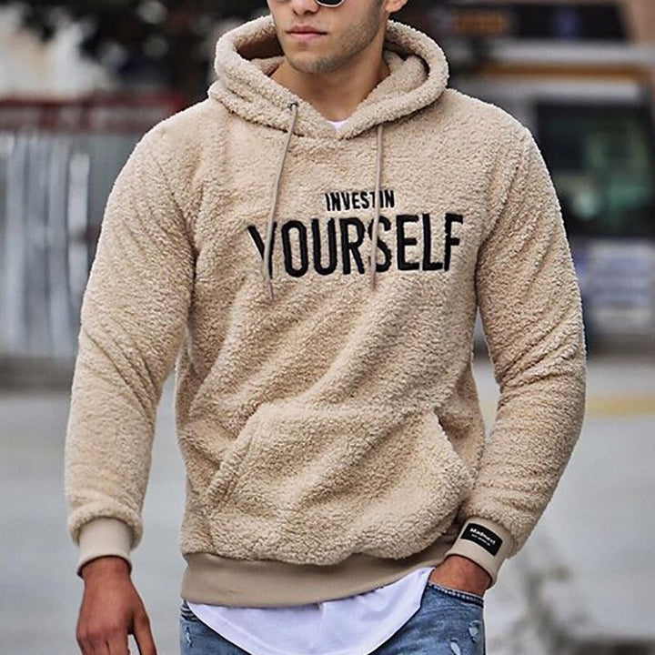 Modieuze heren capuchontrui, ideaal voor dagelijkse casual kleding en sportieve looks.