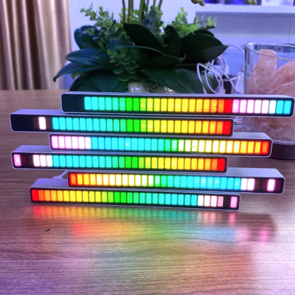 Veelzijdige RGB LED geluidsbalk, USB oplaadbaar, perfect als sfeerverlichting of feestverlichting.