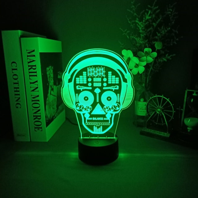 Unieke LED verlichting voor gamers; deze nachtlamp transformeert je gamekamer met sfeerlicht.