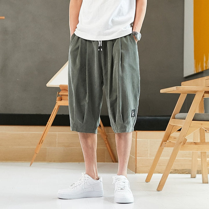 Comfortabele heren korte broek, jogger stijl, geschikt voor sport en casual zomerkleding. Ook plus size.