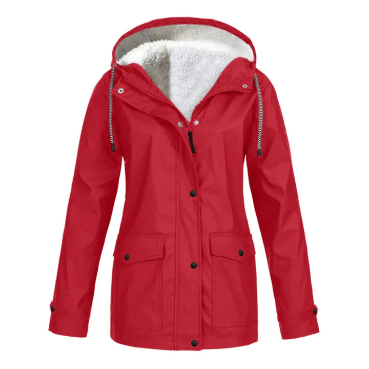 Comfortabele Faye regenjas voor vrouwen, waterdicht en ademend; perfect voor dagelijks gebruik.