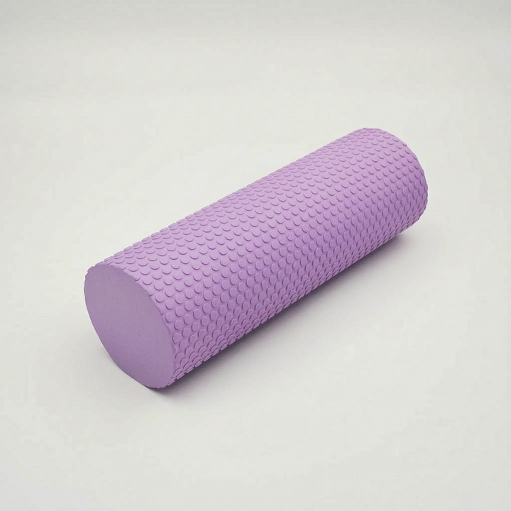 Duurzame fitnessroller met ergonomische textuur voor effectieve diepe weefselmassage en spierherstel.