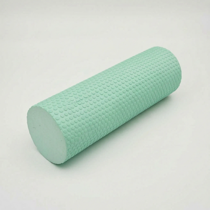 Foamroller helpt spierspanning te verminderen, verbetert flexibiliteit en versnelt spierherstel. Perfect voor training.