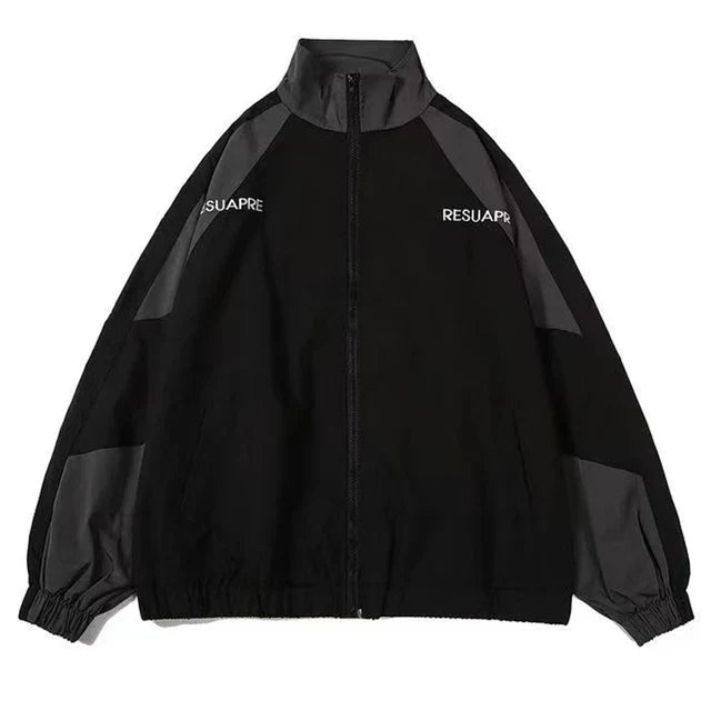 Duurzaam heren windjack Aria met color-block; beschermende lichtgewicht buitenkleding voor diverse activiteiten.