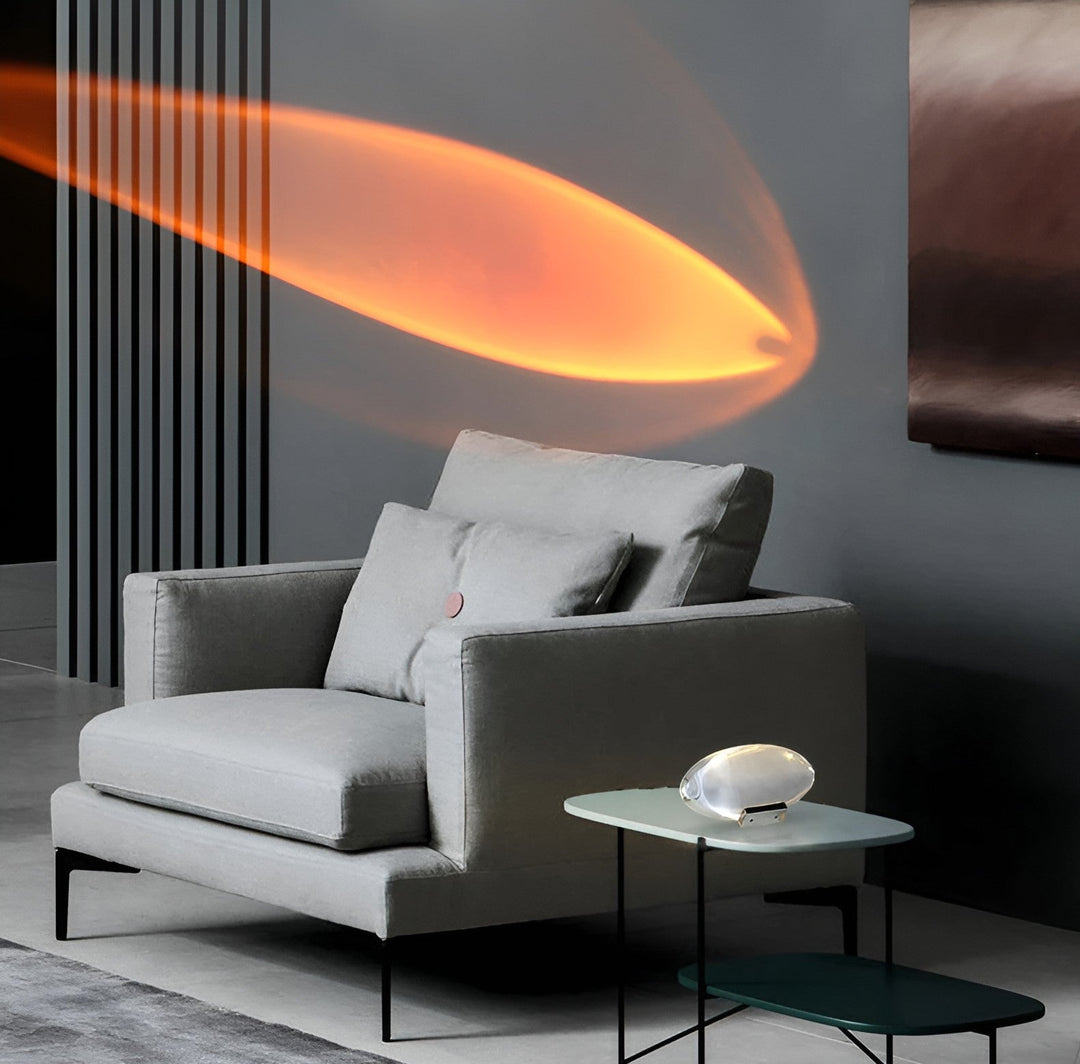 Prismatische Lunara lamp; creëer eenvoudig een kalmerende lichtomgeving thuis.