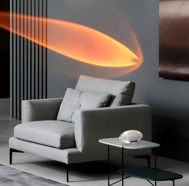 Prismatische Lunara lamp; creëer eenvoudig een kalmerende lichtomgeving thuis.