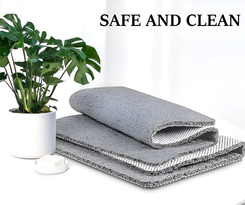 Hygiënische antislip badmat voor de badkamer, met snelle waterafvoer. Verhoogt veiligheid en comfort.