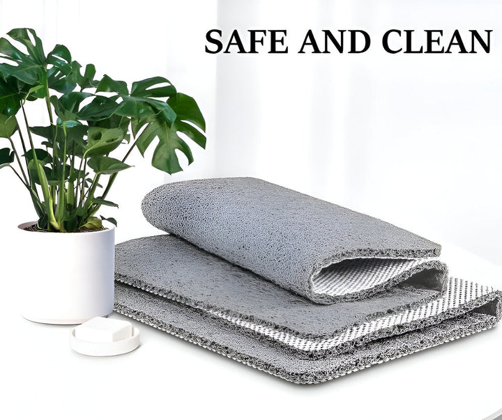 Hygiënische antislip badmat voor de badkamer, met snelle waterafvoer. Verhoogt veiligheid en comfort.