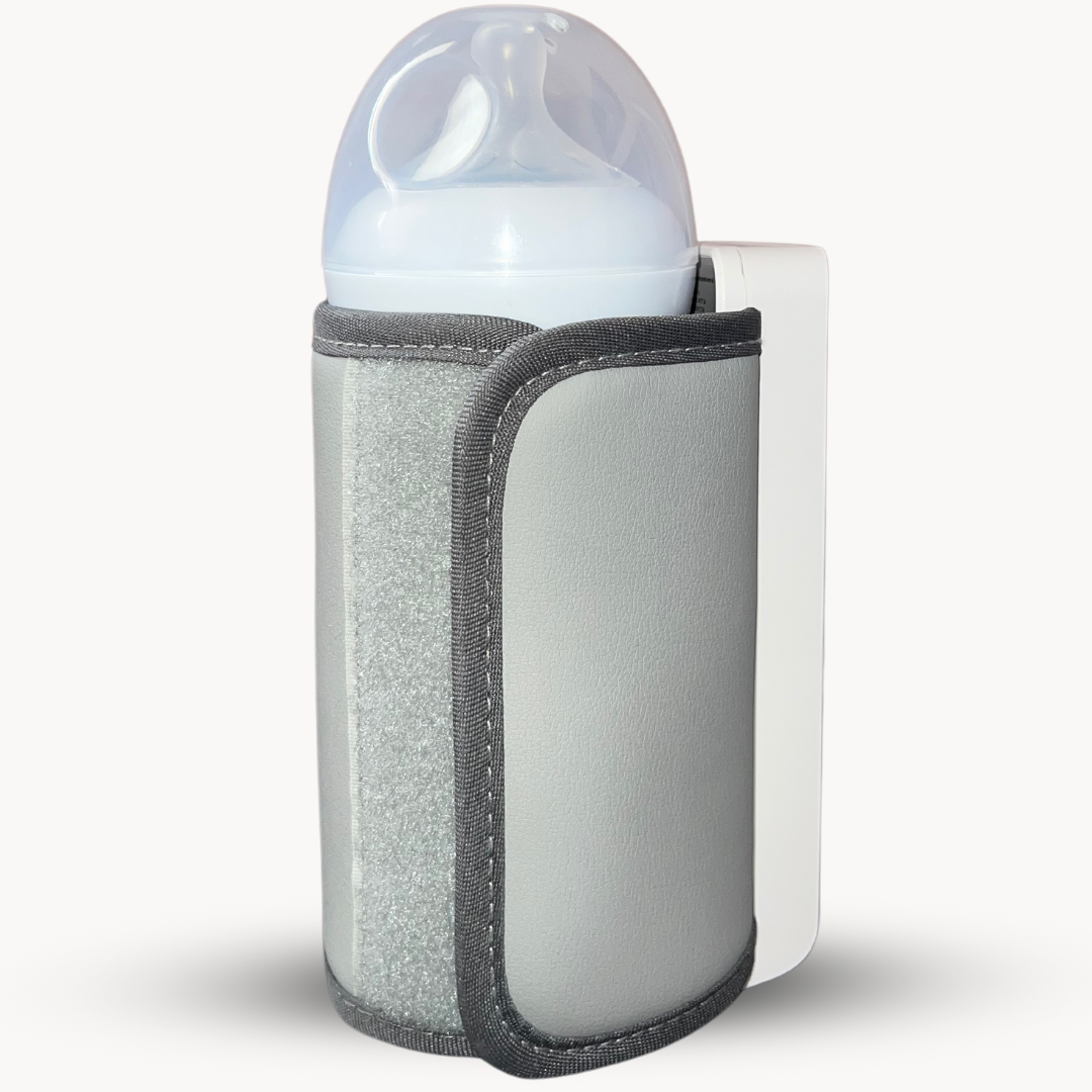 Oplaadbare melkverwarmer voor zuigfles, perfect voor babyvoeding. Handig babyproduct, draagbaar voor ouders onderweg.