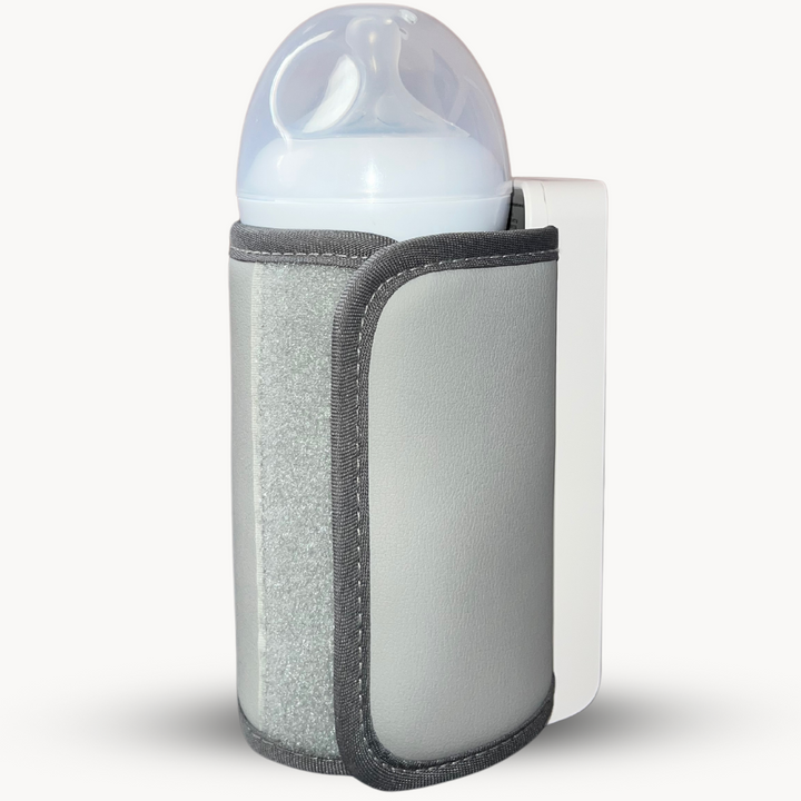 Oplaadbare melkverwarmer voor zuigfles, perfect voor babyvoeding. Handig babyproduct, draagbaar voor ouders onderweg.