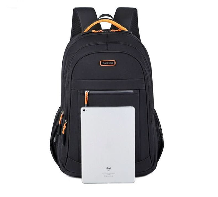 Stijlvolle FortiBag heren schooltas, waterdicht en comfortabel voor studenten.