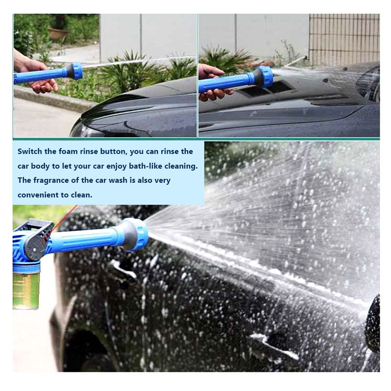 HydroJet hogedrukspuit voor tuinslang, ideaal als terrasreiniger voor snel schoonmaken.