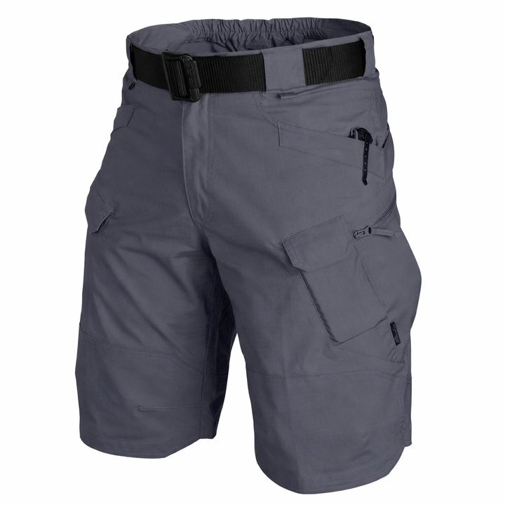 Comfortabele heren korte broek met cargozakken, ademend en veelzijdig voor warme dagen.