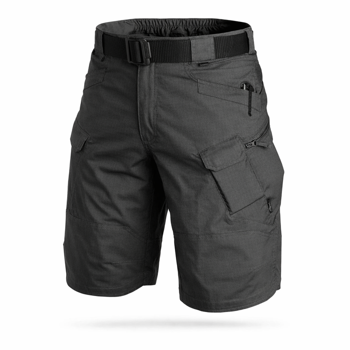 Trendy heren cargo korte broek met ruime zakken, perfect voor een casual zomerlook.