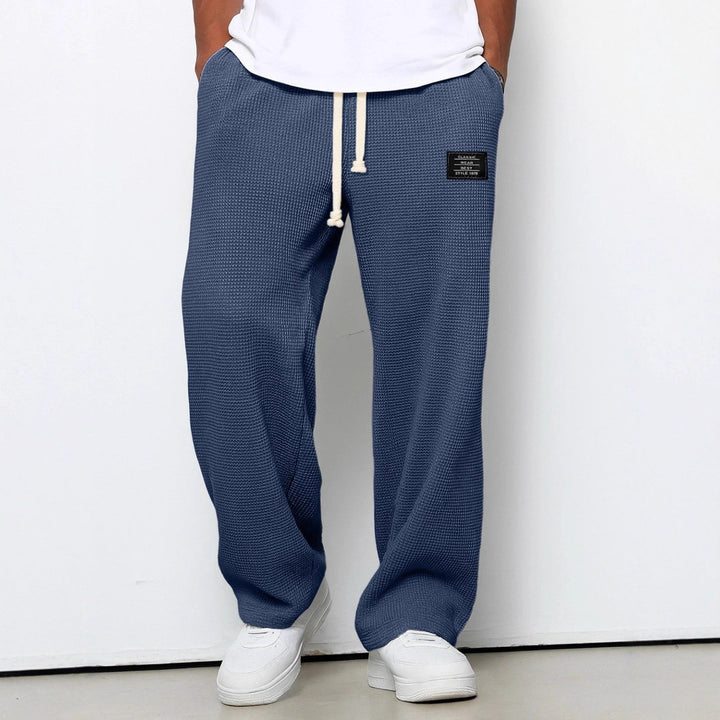 Heren casual broek Noah, ideaal voor vrije tijd. Ademend materiaal en comfortabele pasvorm.