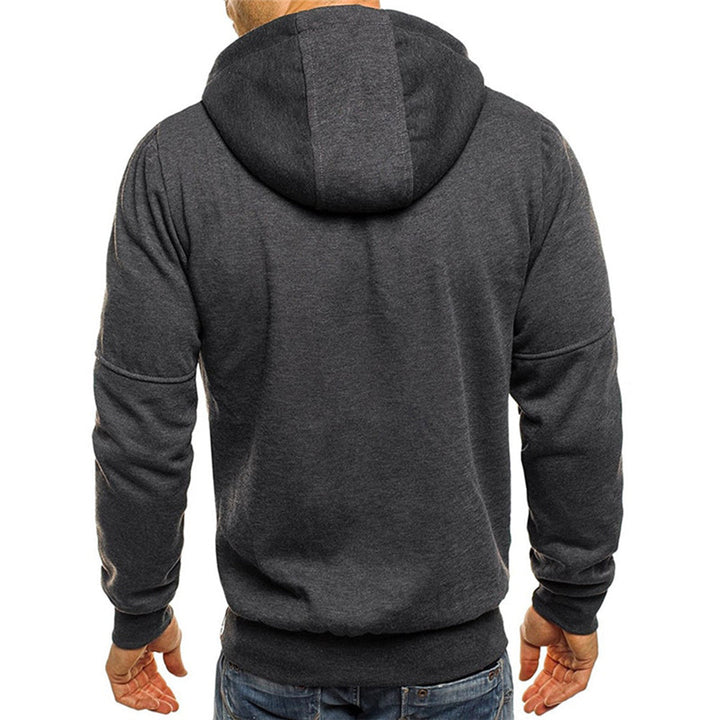 Comfortabel heren fleece vest met capuchon, zachte winterkleding en ideale lagenkleding.