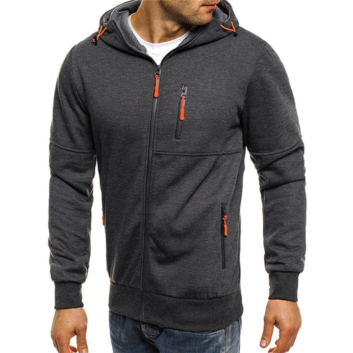 Casual heren fleece vest met capuchon, perfect voor dagelijks gebruik of een outdoor activiteit.