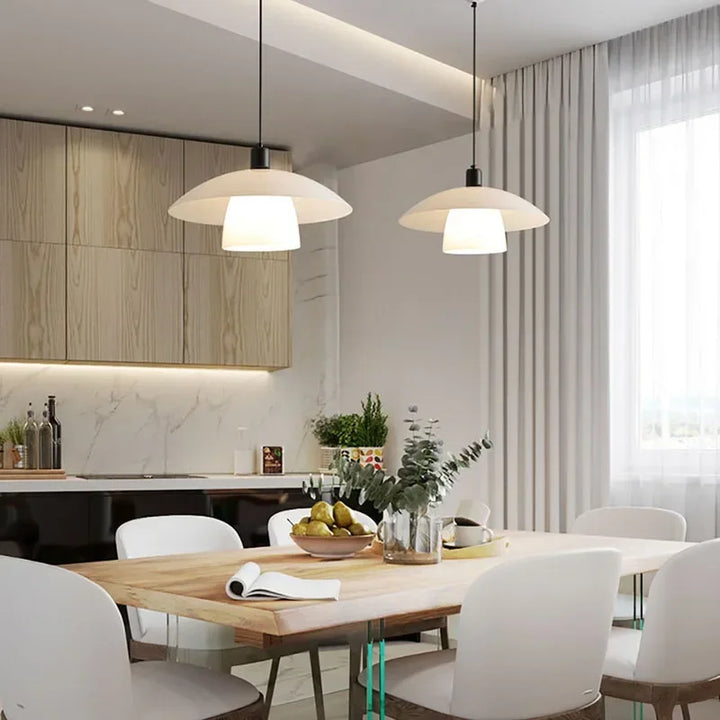 TokyoGlow hanglamp, moderne Japanse design lamp voor de woonkamer. Sfeervolle plafondlamp, perfect voor interieur design.