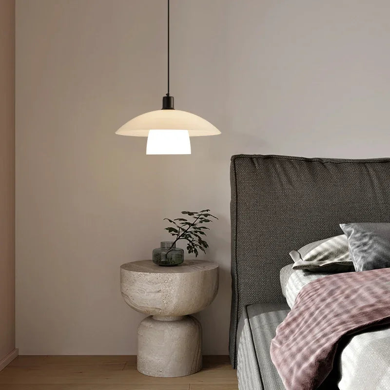Sfeervolle TokyoGlow hanglamp, Japanse moderne plafondlamp voor een warme uitstraling. Ideaal voor slaapkamer of woonkamer.