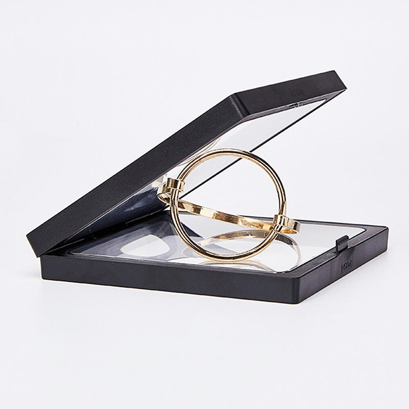 Juwelen opbergdoos dames, met haken voor kettingen en hangers, optimale bescherming accessoires.