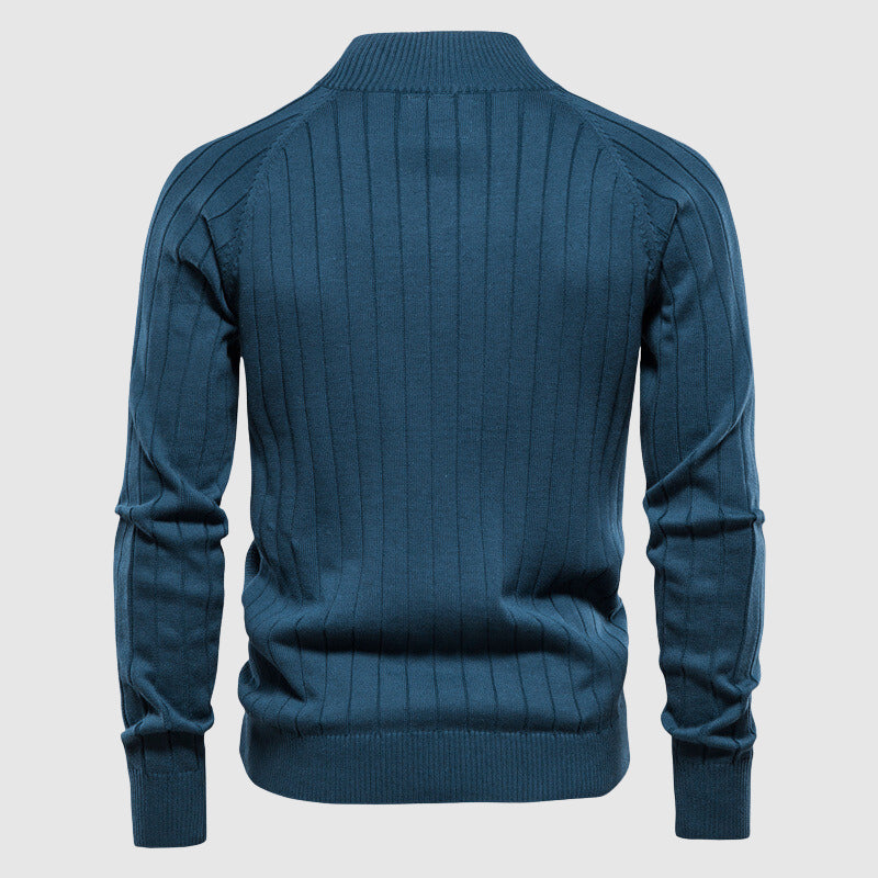 Duurzaam katoenen heren vest met volledige rits van Hugo. Comfortabel voor zowel thuis als op kantoor.