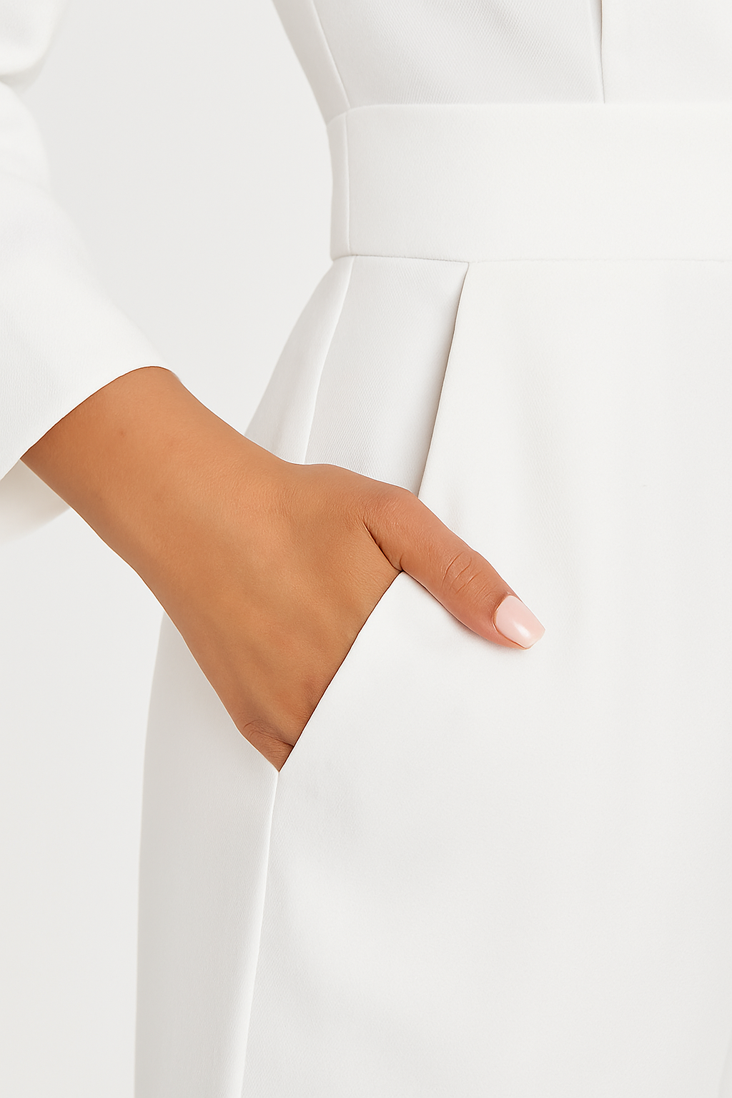 Feestelijke dames jumpsuit, blazer model, creëert een complete en elegante look voor speciale avonden.