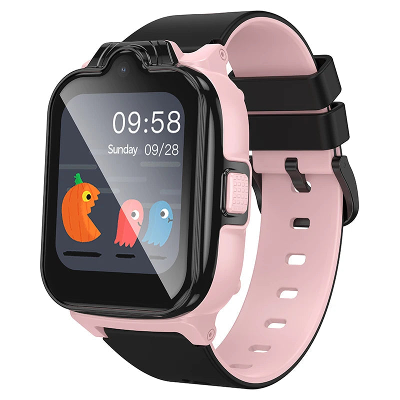 Kinder smartwatch met GPS en 4G voor locatie tracking en veilige communicatie voor ouders en kind.
