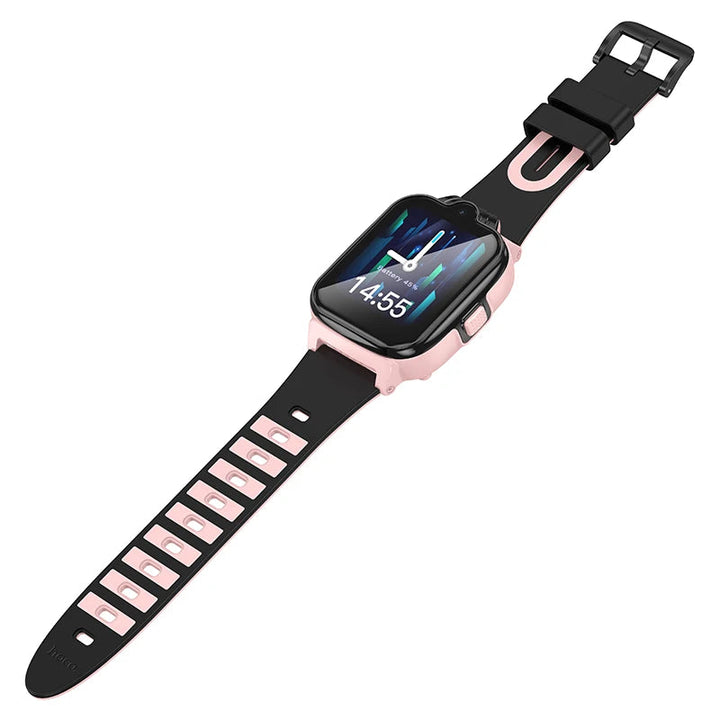 Geavanceerde wearable: kinder smartwatch met 4G, GPS en HD touchscreen voor verbondenheid en veiligheid.