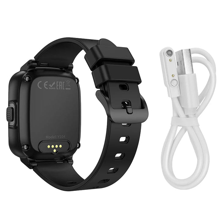 Ouders gerustgesteld met deze kinder smartwatch met GPS horloge en veilige 4G communicatie.