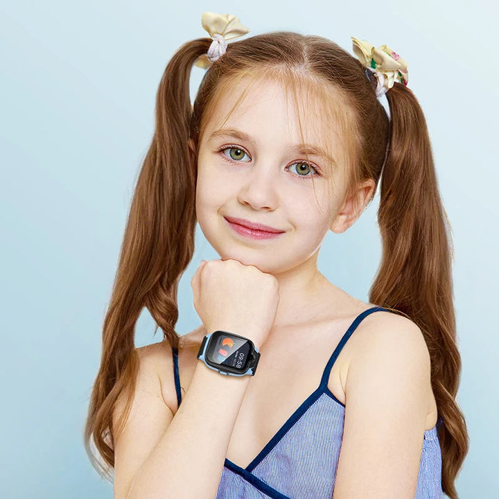 Deze kinder smartwatch combineert GPS, 4G en een HD touchscreen voor veiligheid, plezier en locatie tracking.