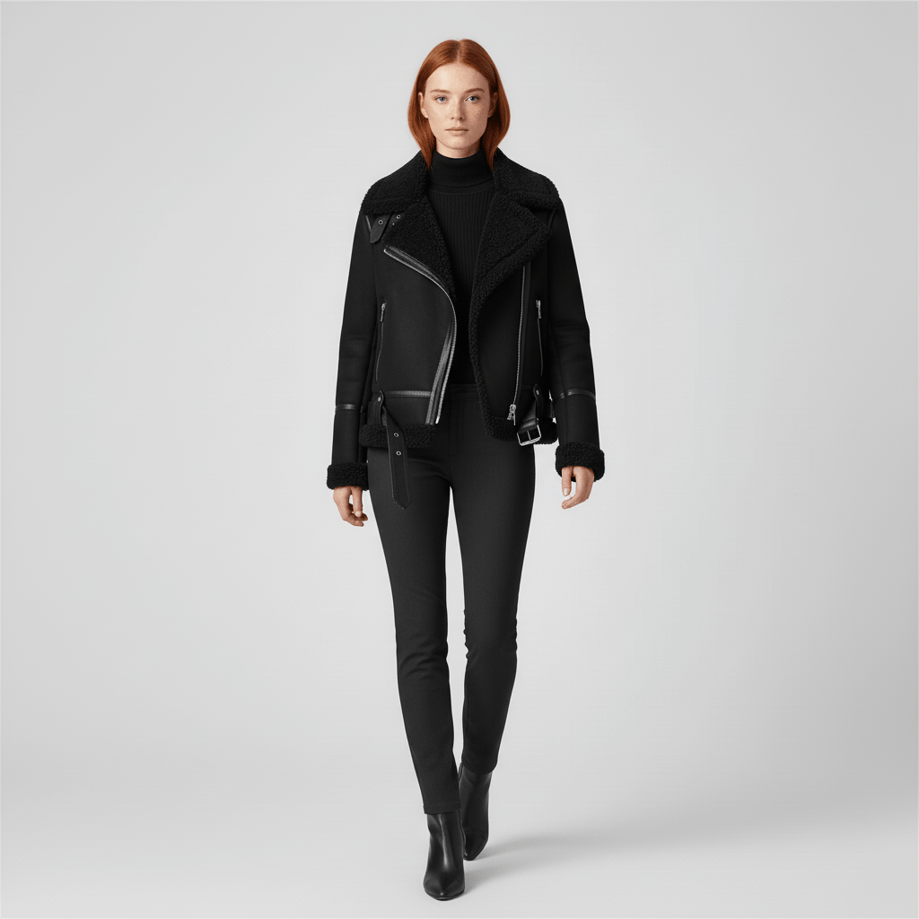 Warme en modieuze damesjas 'Amy', een klassieke winterjas die comfort en stijl combineert.