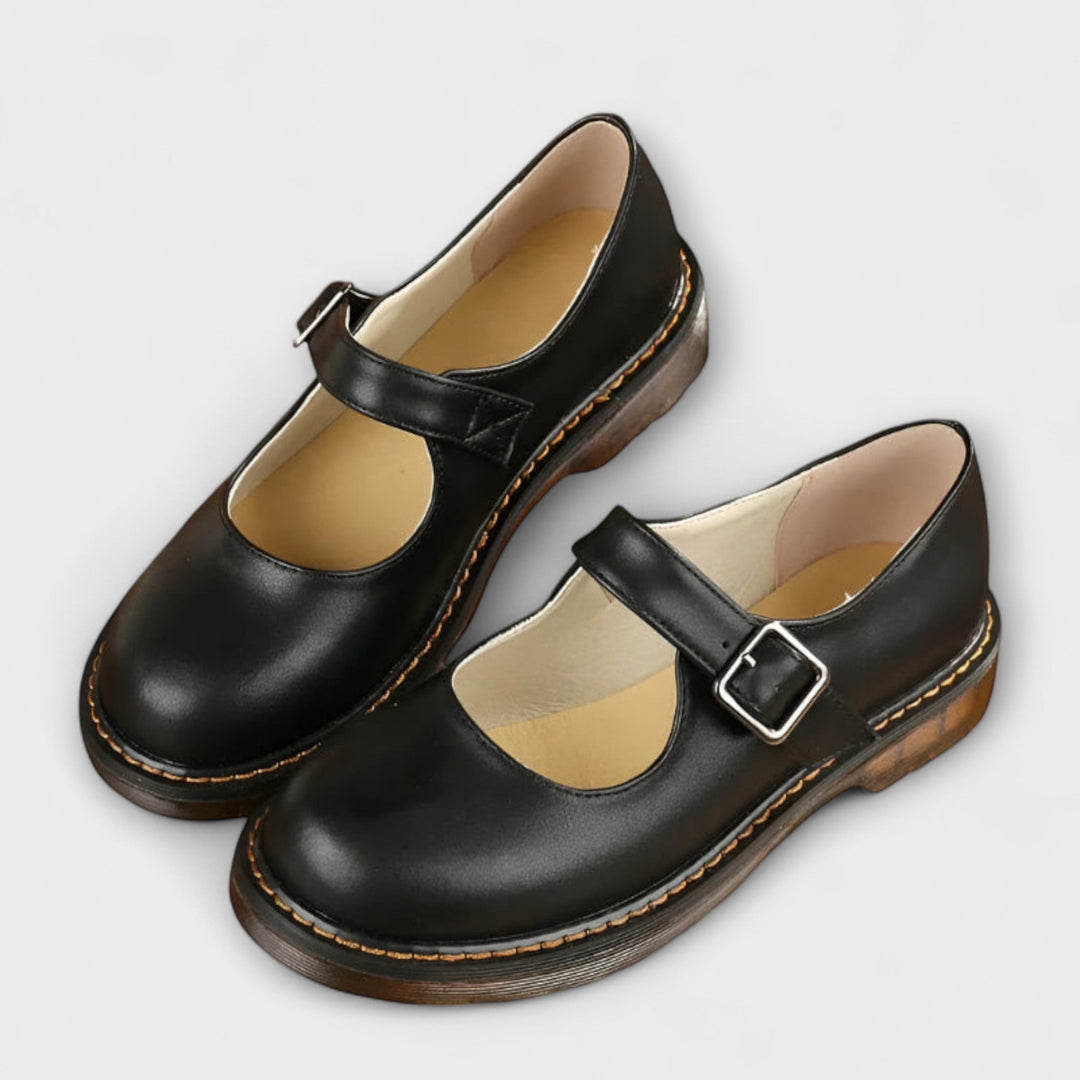 Comfortabele klassieke Mary Jane platte schoenen voor dames, perfect voor een stijlvolle dagelijkse look.