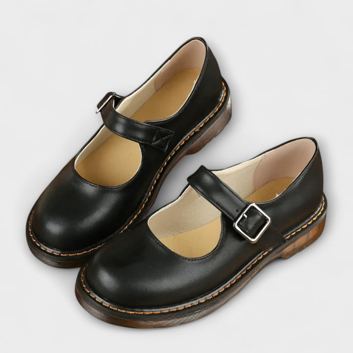 Comfortabele klassieke Mary Jane platte schoenen voor dames, perfect voor een stijlvolle dagelijkse look.