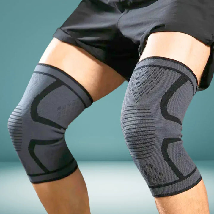 Orthopedische FlexiKnee Pro voor hardlopen, fitness en algemene knieondersteuning.