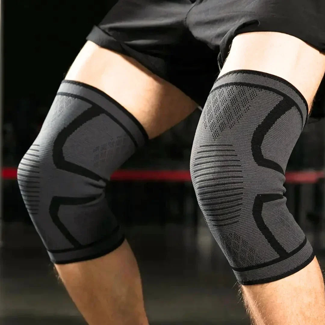 Kniebandage FlexiKnee Pro, ontworpen voor pijnverlichting en optimaal herstel bij gewrichtspijn.