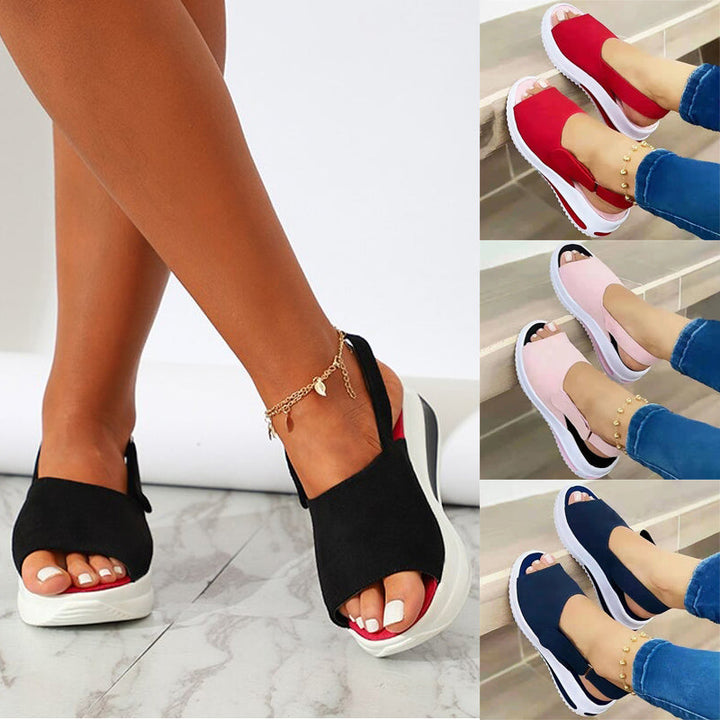 Comfortabele dames sandalen voor dagelijks gebruik, stijlvolle zomerschoenen die voetcomfort bieden.
