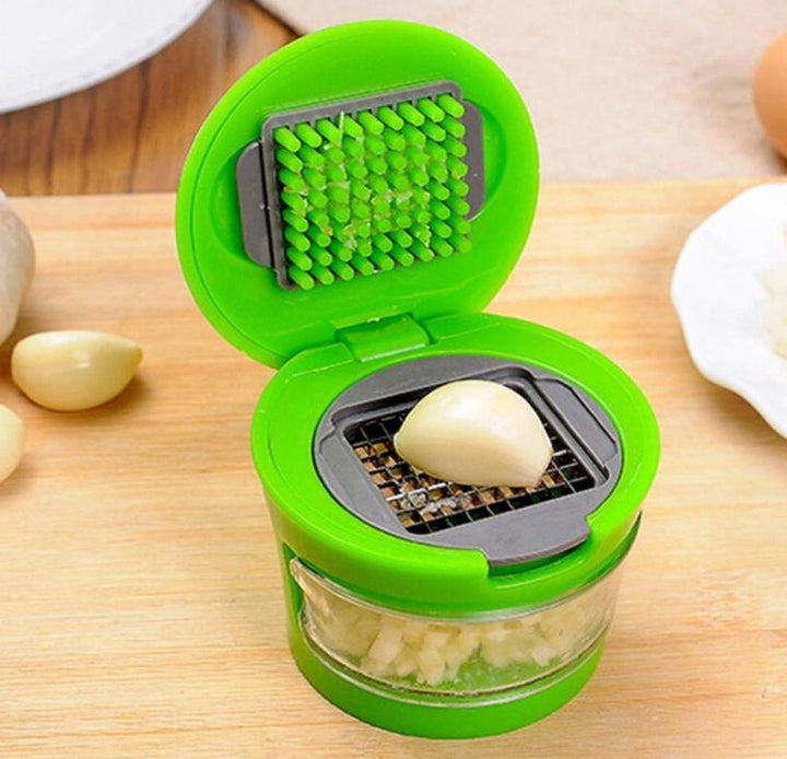 Moderne knoflookpers, ideaal voor koken en culinaire gerechten. Vaatwasbestendig keukengerei, makkelijk te reinigen.
