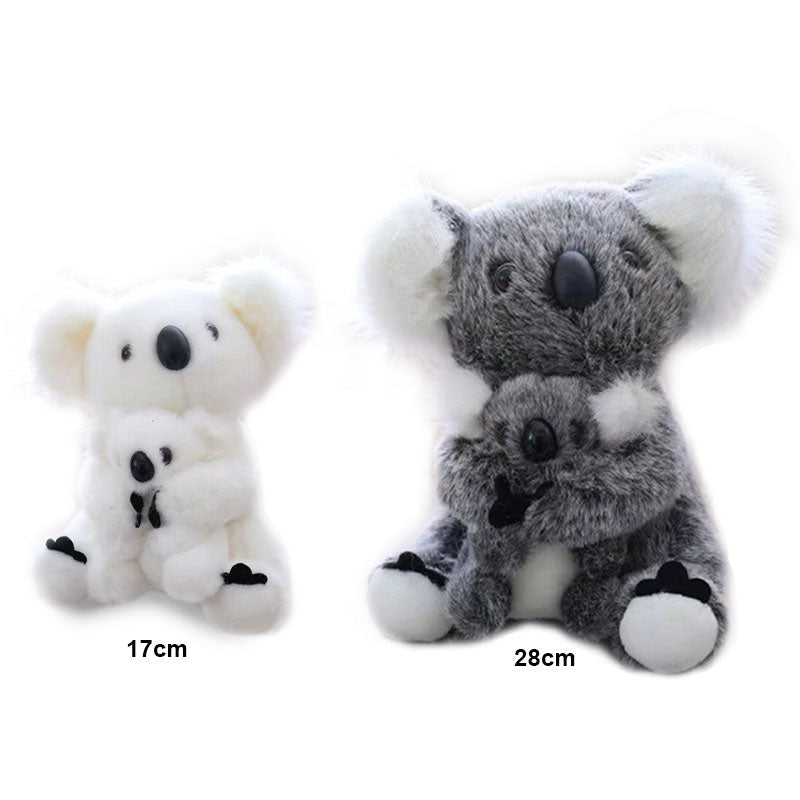 Hoogwaardige 28 cm pluche koala knuffel, zacht speelgoed voor baby's en kleuters.