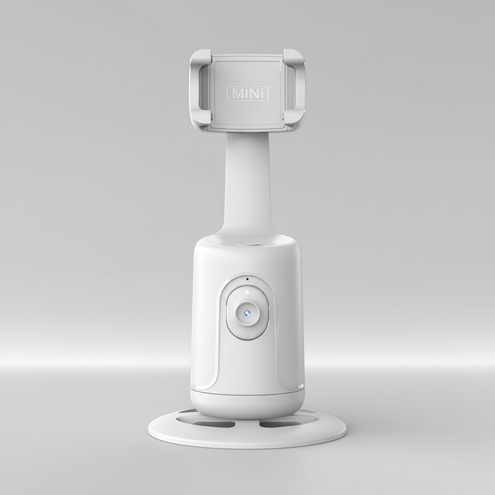 Perfecte gimbal selfie stick voor vloggers; stabiliseert en volgt je automatisch tijdens opnames.