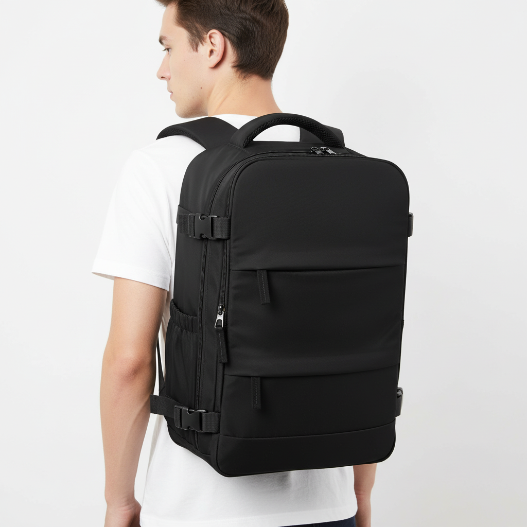 CabinMate unisex rugzak, compacte reispartner met slimme organisatie. Ideaal voor handbagage en dagelijks avontuur.