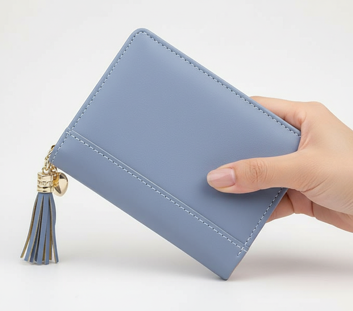 WalletFolio: compacte dames portemonnee, PU-leer, perfecte organisatie voor je financiën.